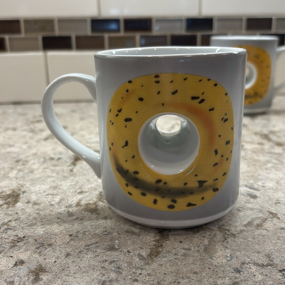 Unique BAGEL ceramic mugs - Picture 4 of 6
